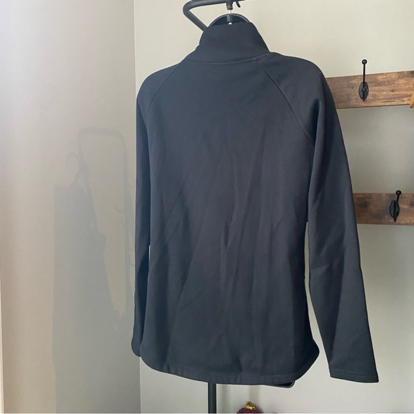Athleta COZY KARMA fleece asymmetrical PULLOVER with zippered pocket size XS - Picture 5 of 8